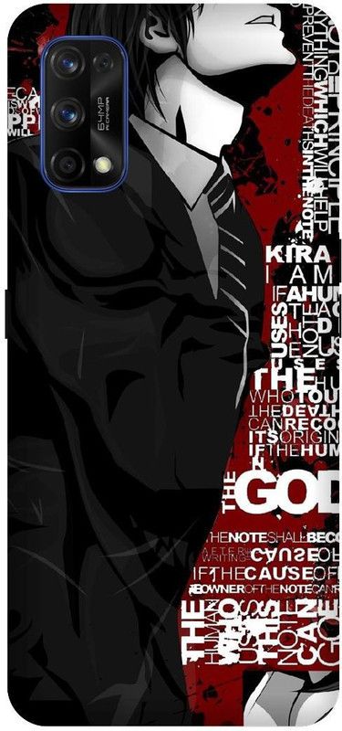 UMPRINT Back Cover for Realme 7 Pro Girl art, anime girl Printed Back Cover  (Multicolor, Hard Case, Pack of: 1)