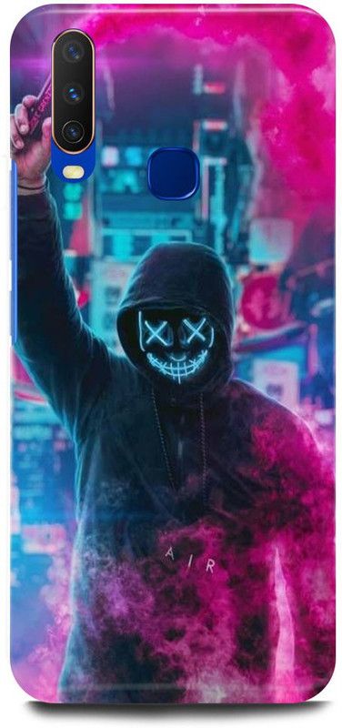 FUGGA Back Cover for Vivo U20, 1921, MARSHMELLO, DJ, EDM, MUSIC, SMILEY, FACE  (Multicolor, Hard Case, Pack of: 1)