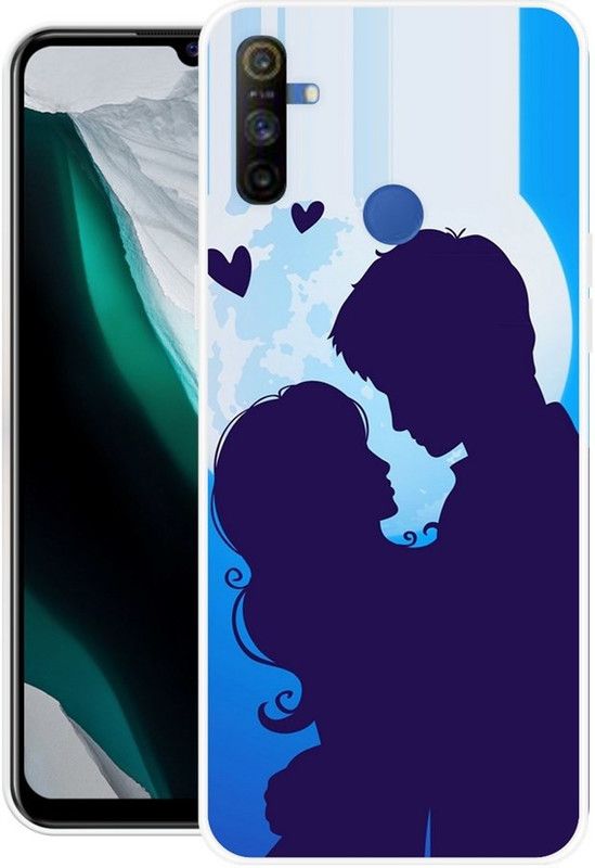 SIMAWAT Back Cover for Realme Narzo 10A  (Multicolor, Grip Case, Silicon, Pack of: 1)