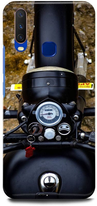 FUGGA Back Cover for Vivo Y11, 1906, ROYAL, ENFIELD, BIKE, LOVER, SPORTS, BIKE, BULLET, 350  (Multicolor, Hard Case, Pack of: 1)