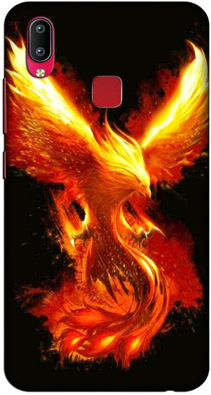 CROKIAN Back Cover for Vivo Y95 Fire Eagle Back Cover  (Multicolor, Hard Case, Pack of: 1)