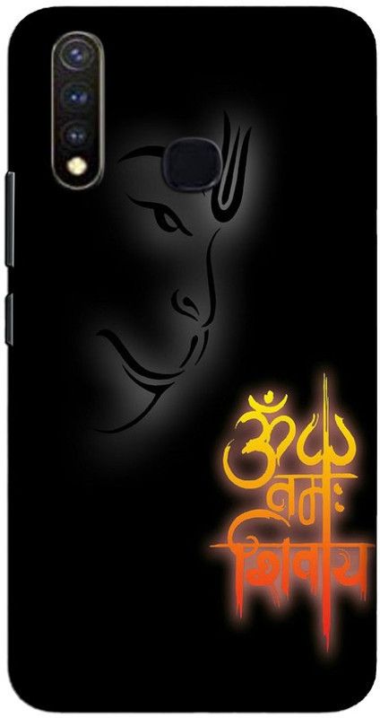 CROKIAN Back Cover for Vivo Y19 Om namah shivaya Back Cover  (Multicolor, Hard Case, Pack of: 1)