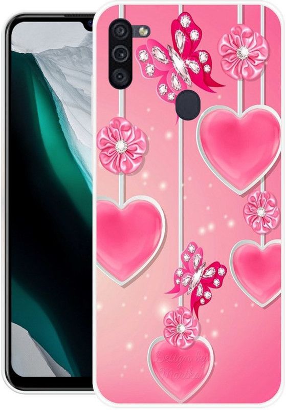 Chahar Back Cover for Samsung Galaxy M11  (Multicolor, Grip Case, Silicon, Pack of: 1)