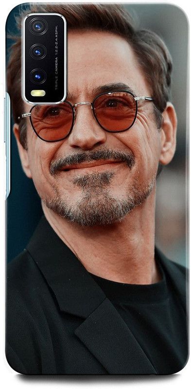 GRAFIQE Back Cover for Vivo Y12s V2033 IRON MAN, IRON MAN MASK, AVENGER, MARVEL, COMIC  (Multicolor, Shock Proof)