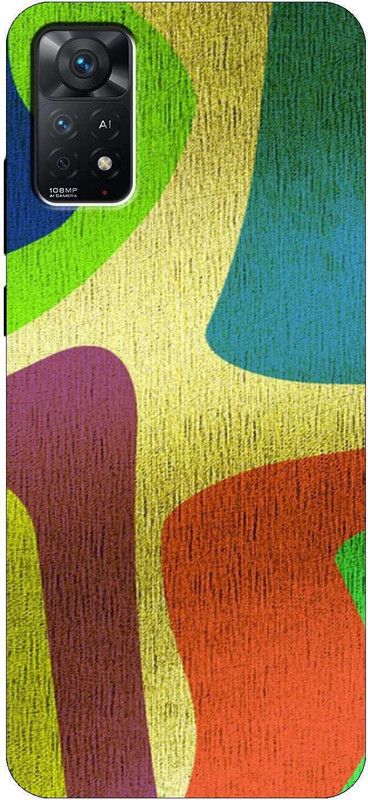 Print maker Back Cover for Mi Redmi Note 11 Pro 5G, Mi Note 11 Pro 5G Back Cover  (Multicolor, Grip Case, Silicon, Pack of: 1)
