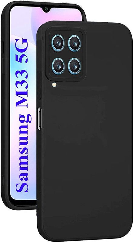 welldesign Back Cover for Samsung Galaxy M33 5G  (Black, Shock Proof, Pack of: 1)