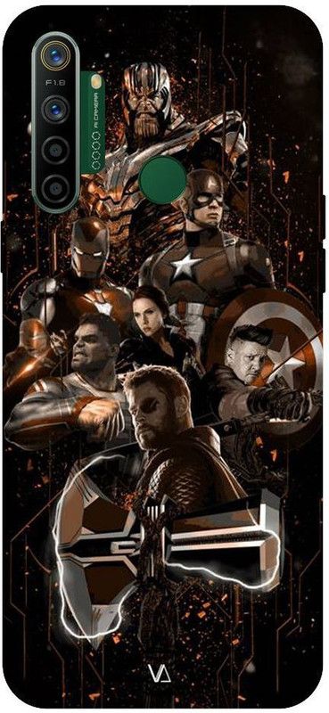 artocus Back Cover for Realme 5i, Realme 5i Avengers Printed Back Cover  (Multicolor, Hard Case, Pack of: 1)