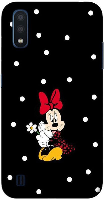 CROKIAN Back Cover for Samsung Galaxy M01 Mickey Mouse Back Cover  (Black, Hard Case, Pack of: 1)