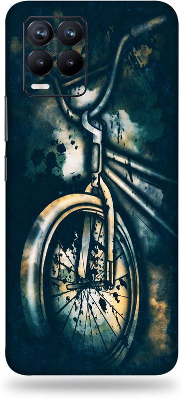 BugguSkin Realme 8, realme8 Mobile Skin  (Ultra Super Dream Cycle Skin With High Matte Finish., Mobile Skin (Back+Side+Camera))