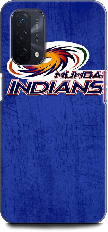 Afterglow Back Cover for Oppo A74 5G CRICKET, IPL, IPL LOGO, MI LOGO, MUMBAI INDIANS  (Multicolor, Shock Proof, Pack of: 1)