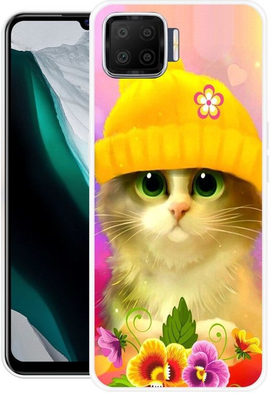 REALKING Back Cover for Oppo F17  (Multicolor, Grip Case, Silicon)