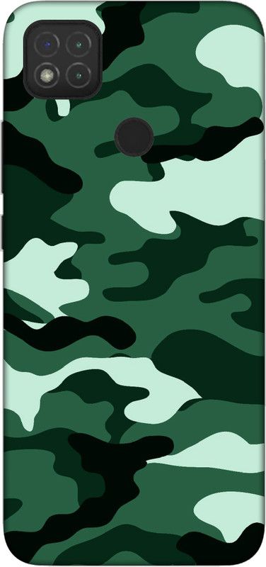 A1 Prints Back Cover for Redmi 9, Redmi 9C  (Green, Hard Case)
