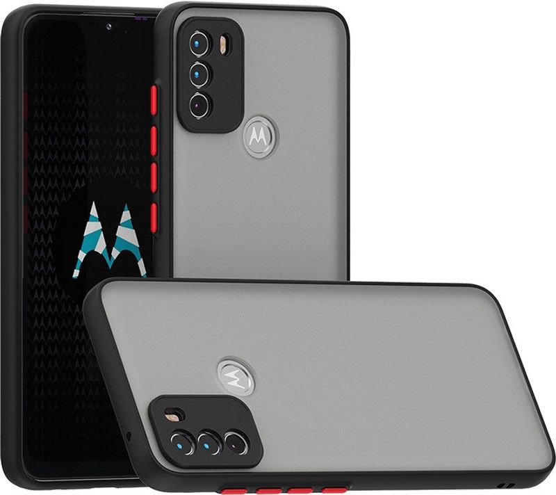 Zinger Back Cover for Motorola Moto G40 Fusion, CAMERA PROTECTION CASE, SMOKE CASE  (Black, Hard Case, Pack of: 1)