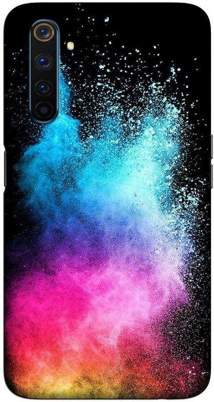 CROKIAN Back Cover for Realme 6 Pro Colorfull design Back Cover  (Multicolor, Hard Case, Pack of: 1)
