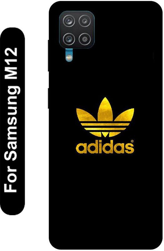 SSMORYA Back Cover for Samsung Galaxy M12 (Logo Design Printed ) Mobile case cover  (Multicolor, 3D Case, Pack of: 1)