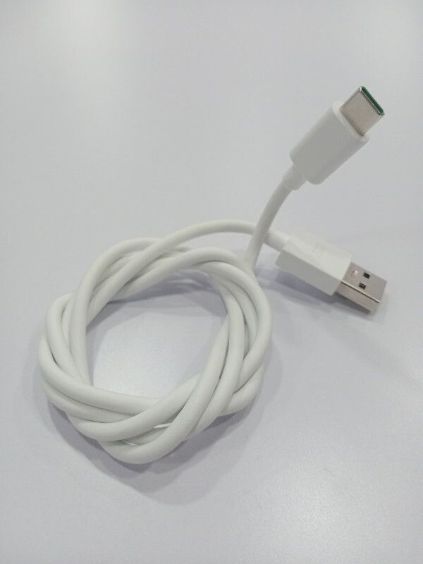 AYUVEDA USB Type C Cable 6.5 A 1.00133999999998 m Copper Braiding Oneplus 5T | Oneplus 5 | Oneplus 3T | Oneplus 3 | Oneplus 8 | Oneplus 8 pro  (Compatible with C type data cable for fast charging, White, One Cable)