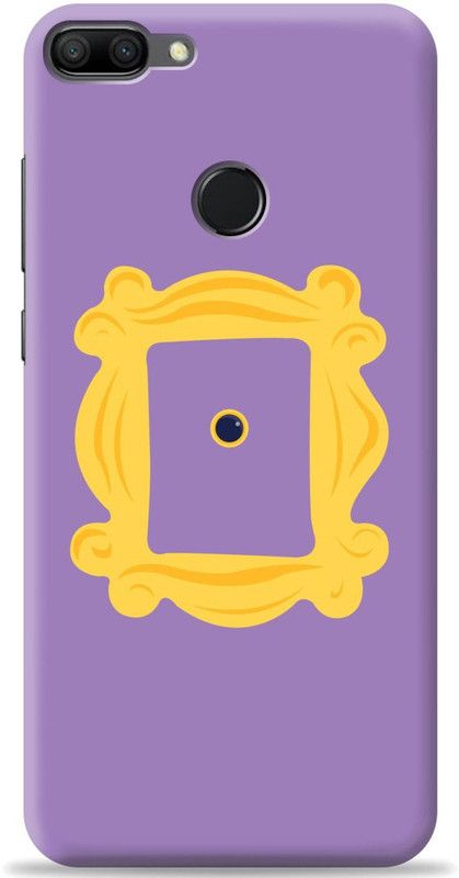 Loffar Back Cover for Honor 9N  (Purple, Shock Proof, Pack of: 1)