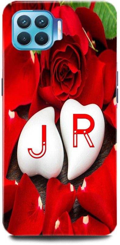 MP ARIES MOBILE COVER Back Cover for OPPO F17, CPH2095,J LOVES R NAME,J NAME, R LETTER, ALPHABET,J LOVE R NAME  (Multicolor, Hard Case, Pack of: 1)