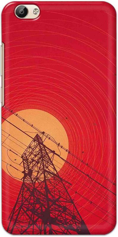 Alve Back Cover for VIVO Y66  (Red, Pack of: 1)