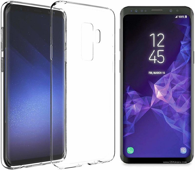 TEQTO Back Cover for Samsung Galaxy S9 Plus  (Transparent, Flexible, Pack of: 1)