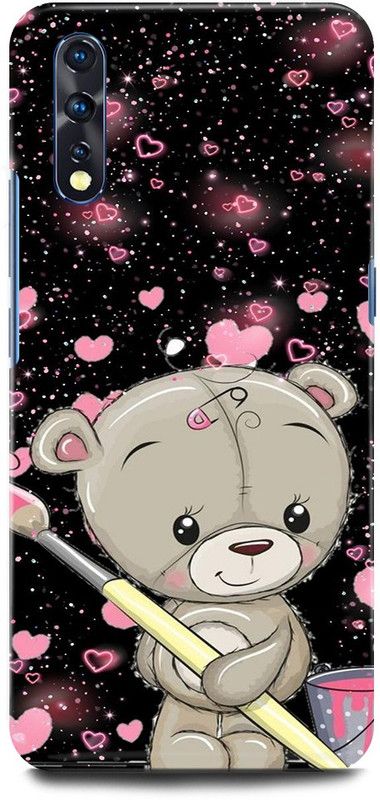 JUGGA Back Cover for vivo Z1x, 1917, TEDDY, BEAR, DOLL, CARTOON, ART  (Multicolor, Hard Case, Pack of: 1)