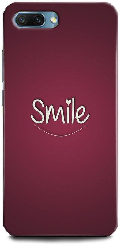 INDICRAFT Back Cover for Honor 10, smile, Printed  (Multicolor, Shock Proof, Pack of: 1)