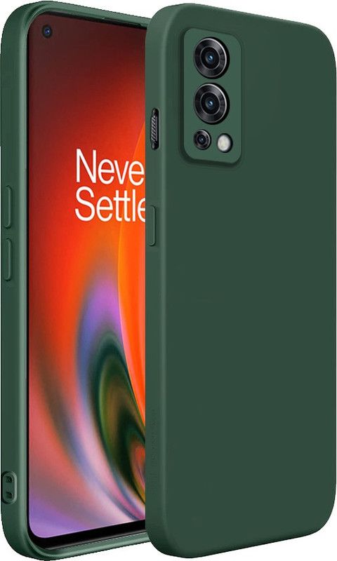 Winble Back Cover for OnePlus Nord 2 5G  (Green, Silicon)