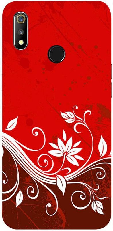 Golden Mask Back Cover for Realme 3  (Multicolor, Silicon)