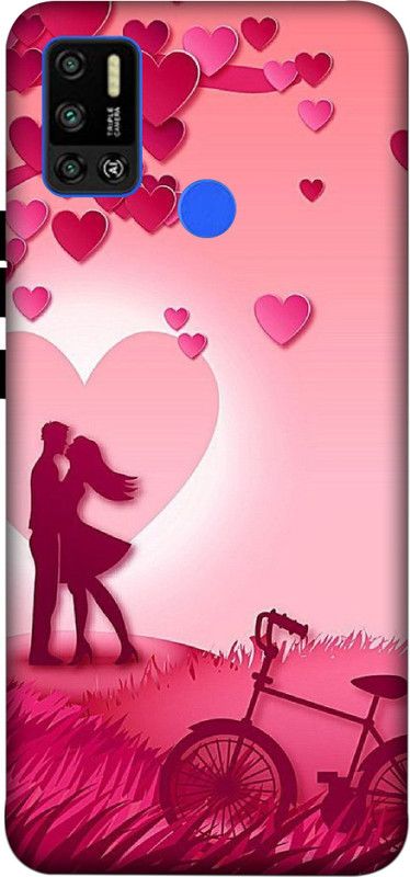PANCHOLI Back Cover for tecno spark 6 air  (Pink, Flexible, Silicon)