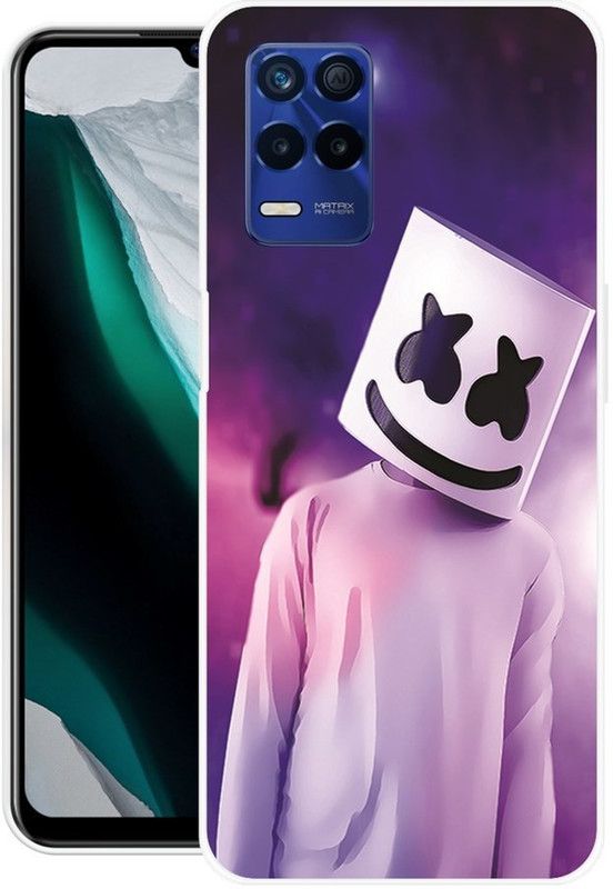 Vaultcase Back Cover for Realme 8s 5G  (Multicolor, Dual Protection, Silicon, Pack of: 1)