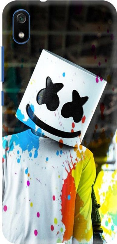 PNBEE Back Cover for Xiaomi Redmi 7A - paint color man Print Mobile Case Cover  (Multicolor, Hard Case, Pack of: 1)