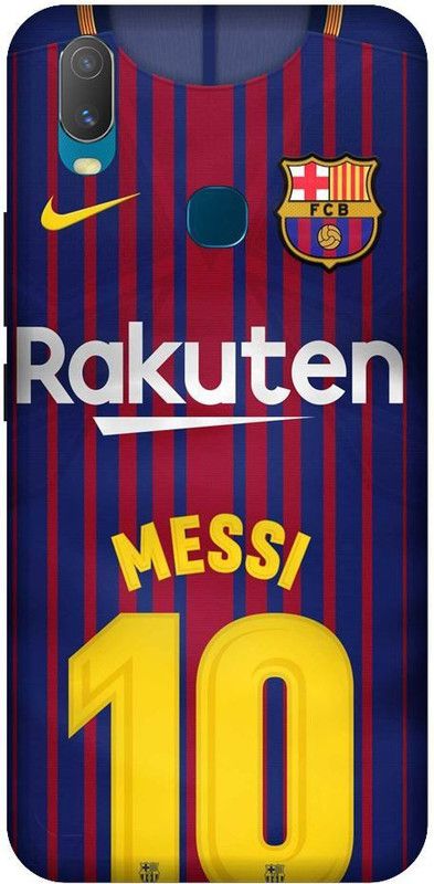URCHIN Back Cover for Vivo Y12 Messi, Lione Messi, Football, Messi 10, Barcelona, Lione Messi Jersey, Sports  (Multicolor, Shock Proof, Pack of: 1)