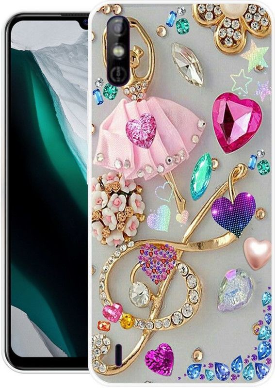 INDIALAND Back Cover for Tecno Spark Go KC1  (Multicolor, Grip Case, Silicon)