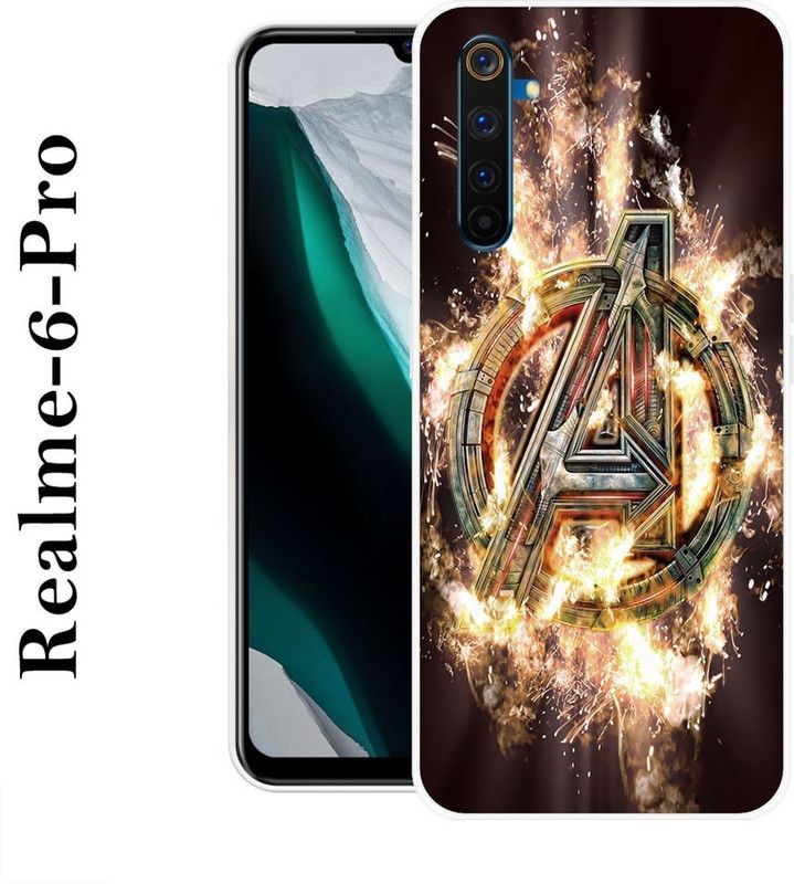 SUPERCASE Back Cover for Realme 6 Pro  (Multicolor, Grip Case, Silicon)