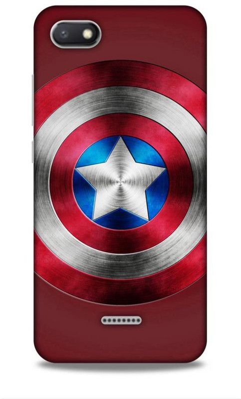 Keviv Back Cover for Mi Redmi 6A  (Red, 3D Case, Pack of: 1)