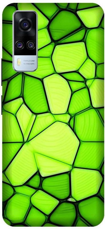 URCHIN Back Cover for Vivo Y31 Neon, Neon Green, Neon Green Cool  (Multicolor, Shock Proof, Pack of: 1)