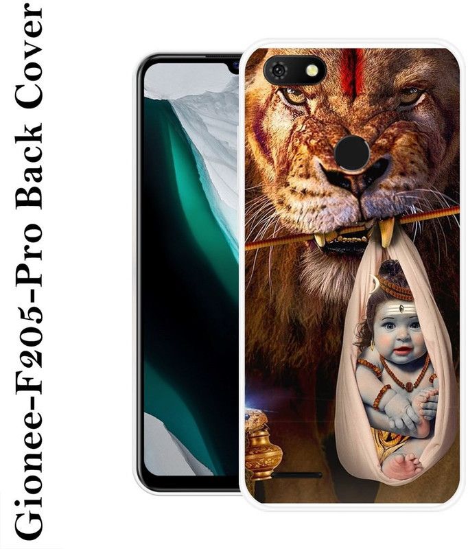JATLAND Back Cover for Gionee F205 Pro  (Multicolor, Grip Case, Silicon)