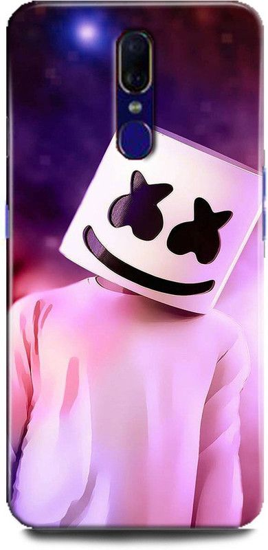 FIKORA Back Cover for OPPO A9/CPH1938 MARSHMELLO PRINTED  (Multicolor, Hard Case, Pack of: 1)