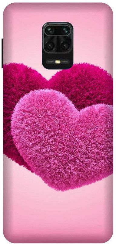Thecoverking Back Cover for Redmi Note9Pro (Love heart,Leaf,pink love,cases cover  (Multicolor, Waterproof, Pack of: 1)