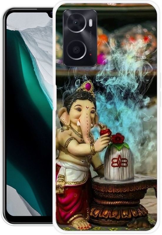 Looy Back Cover for Oppo A76  (Multicolor, Flexible, Silicon, Pack of: 1)
