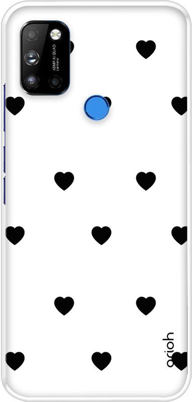 QRIOH Back Cover for LG W41  (White, Grip Case, Silicon, Pack of: 1)