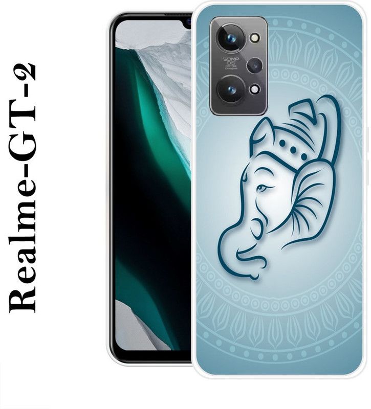 SHIVKUDI Back Cover for Realme GT 2  (Multicolor, Grip Case, Silicon)