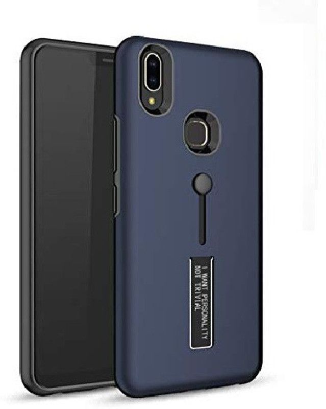 Sprik Back Cover for Vivo Y15  (Blue, Grip Case, Pack of: 1)