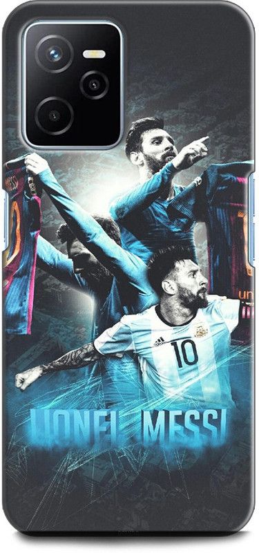 KEYCENT Back Cover for Realme Narzo 50A Prime, RMX3516 MESSI, LIONE MESSI, FOTBALL, MESSI 10, BARCELONA, SPORTS  (Multicolor, Shock Proof, Pack of: 1)