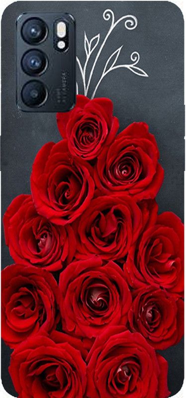 Yuphoria Back Cover for OPPO Reno6 5G  (Multicolor, Grip Case, Silicon, Pack of: 1)