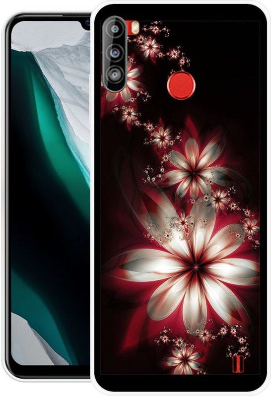 REALKING Back Cover for Lava Z6  (Multicolor, Silicon)
