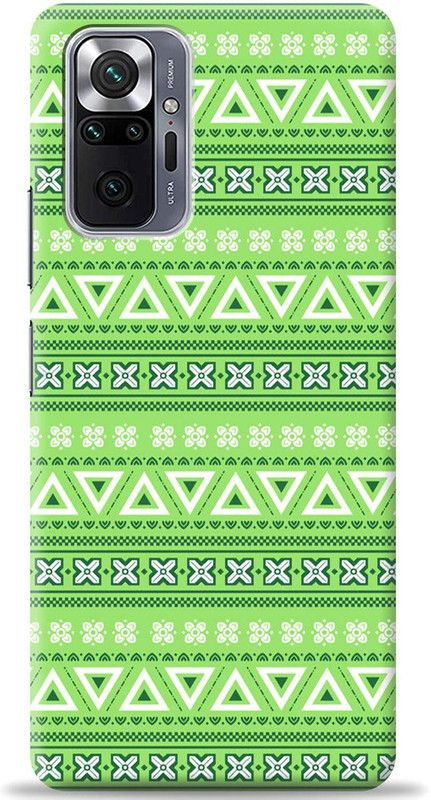 Crafter Back Cover for Mi Redmi Note 10 Pro Max  (Green, Shock Proof, Pack of: 1)
