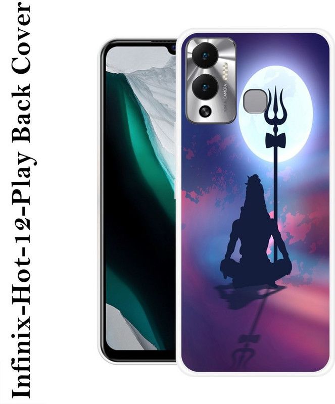 BAGRA Back Cover for Infinix Hot 12 Play  (Multicolor, Grip Case, Silicon, Pack of: 1)