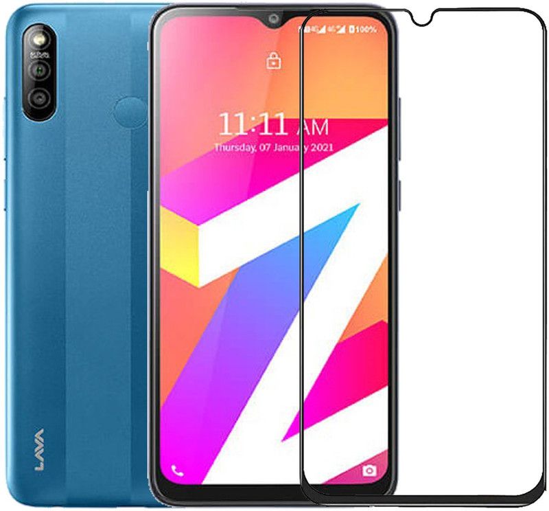 INFINITYWORLD Edge To Edge Tempered Glass for Lava Z3 Pro  (Pack of 1)