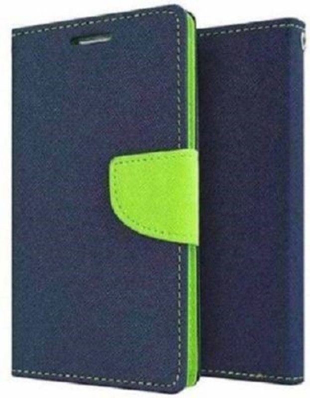 Makeshift Flip Cover for Vivo Y1s  (Green, Dual Protection, Pack of: 1)
